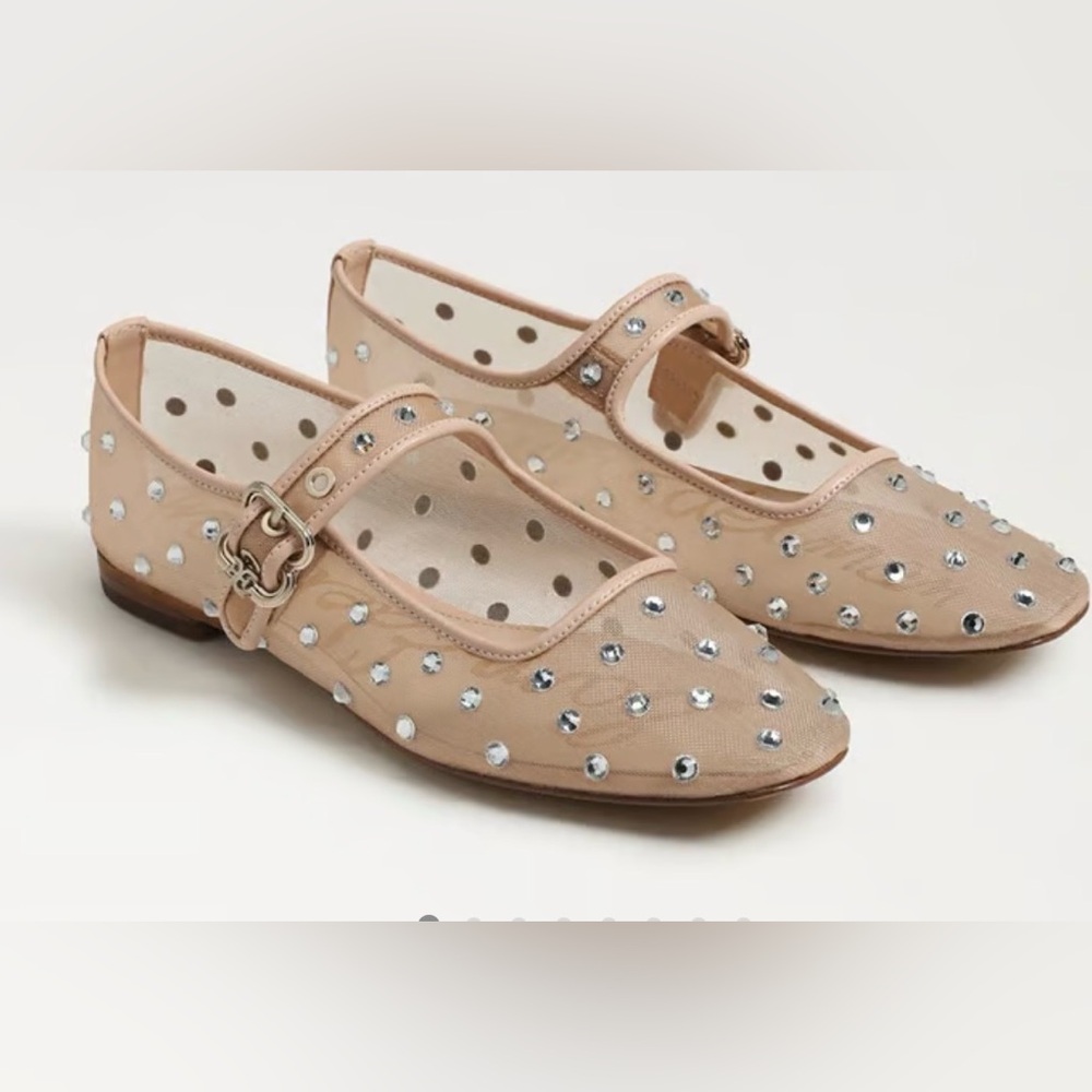 Sam Edelman Michaela Shine Mary Jane Flat, worn once